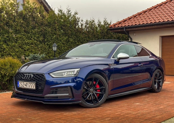 Audi S5 cena 179900 przebieg: 75000, rok produkcji 2017 z Szczecinek małe 436